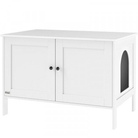 Skříňka na stelivo 80x51x54 cm | bílá č.5