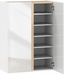 Botník se 6 nastavitelnými přihrádkami | bílý č.1