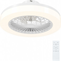 Stropní ventilátor s osvětlením | bílý č.1