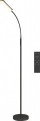 Stmívatelná stojací lampa s dálkovým ovládáním | černá č.1