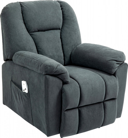 Elektrické polohovací křeslo | tmavě šedé č.2