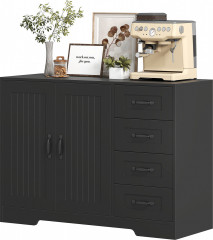 Kuchyňská skříňka, 105 x 40 x 76 cm | černá