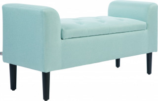 Lavice s úložným prostorem, 116 x 44 x 58 cm | zelená č.1