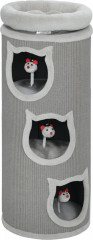 Škrabadlo pro kočky ve tvaru sudu | šedé č.1