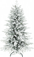 Umělý vánoční stromek, 150 cm | zelený + bílý