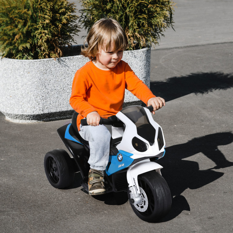 Dětská elektrická motorka s oficiální licencí BMW | modrá