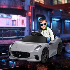 Elektrické autíčko pro děti s licencí Maserati | šedé