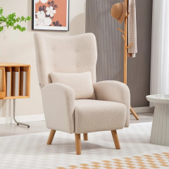 Křeslo s bederním polštářem | béžové č.1