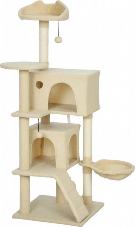 Škrabadlo pro kočky 140 cm | béžové