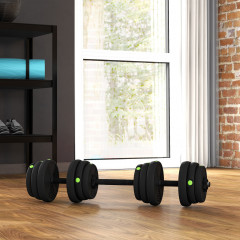 Sada činek 2 v 1 | černá/zelená č.1