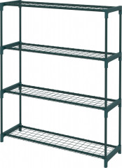 Stojan na květiny 89 x 28 x 107 cm | tmavě zelený č.1