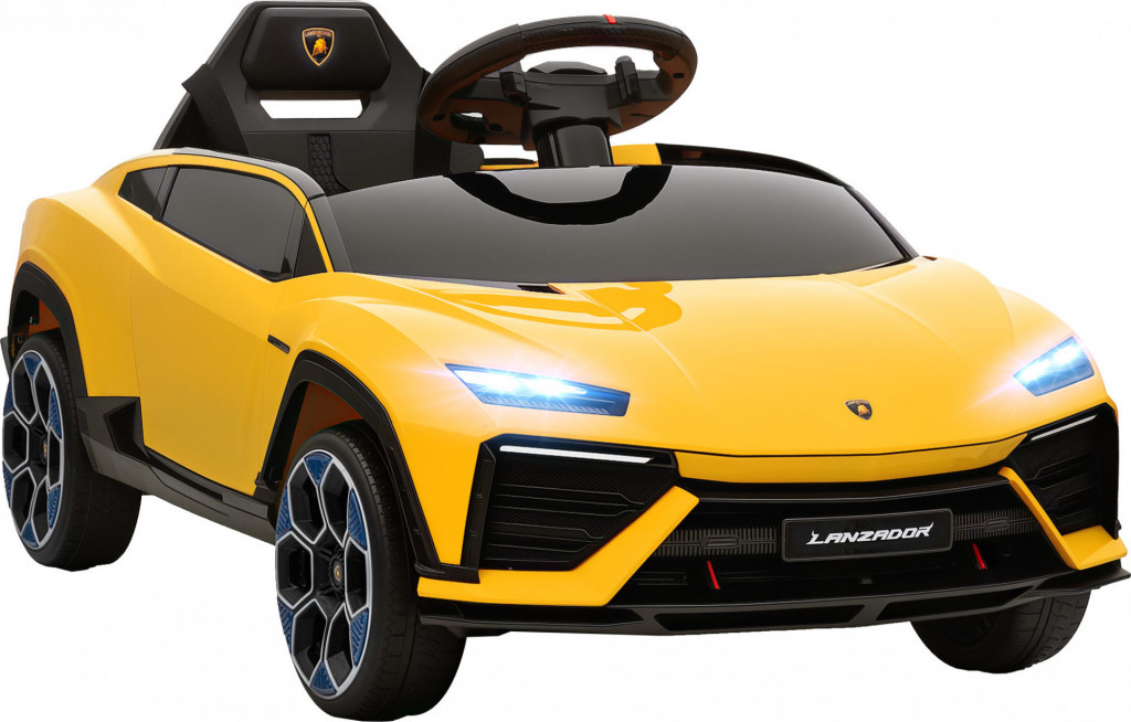 Elektrické autíčko pro děti s licencí e Lamborghini 12V | žluté