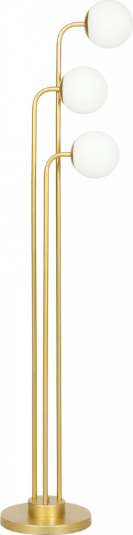 Stojací lampa s otočným stínidlem, 165 cm | zlatá