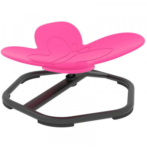 Dětská otočná židle pro trénink koordinace a rovnováhy | růžová č.7