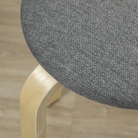 Stohovatelné jídelní stoličky, 4 kusy | šedé č.6