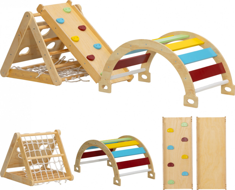 Dětská prolézačka 7 v 1| vícebarevná