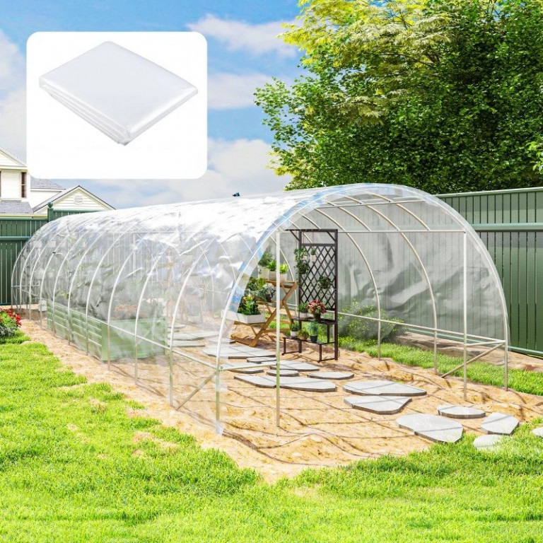 Skleníková fólie 6x10 m | průhledná