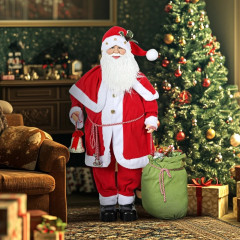 Pohyblivá figurka Santa Clause 140cm | červená č.1