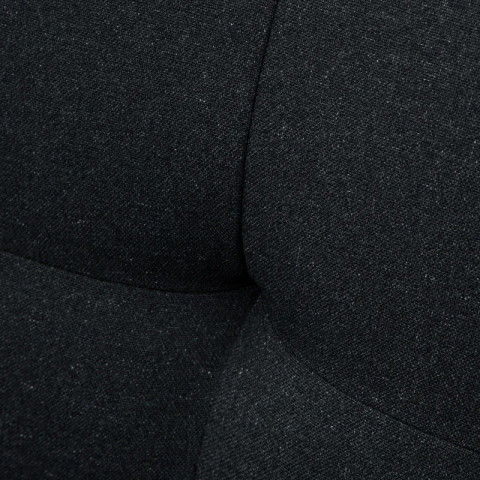 Praktická 3místná rozkládací pohovka 181 x 77 x 78 cm | černá č.4