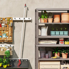 Nůžky na větve 1,8 m | stříbrné + červené č.2