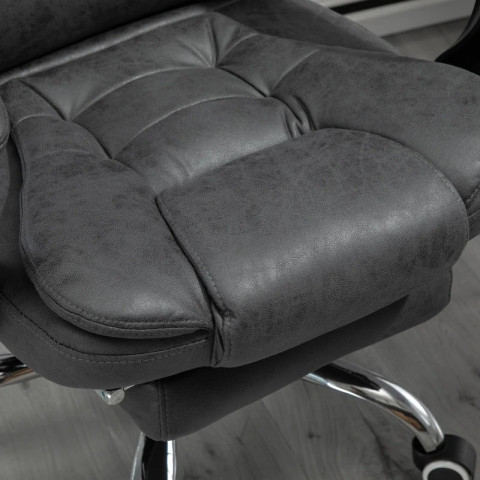 Křeslo s masážní funkcí 65 x 70 x 111-119 cm | šedé č.8