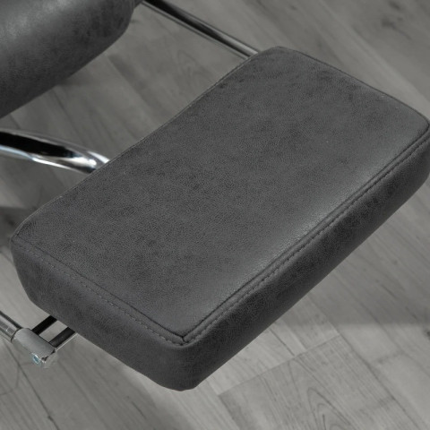 Křeslo s masážní funkcí 65 x 70 x 111-119 cm | šedé č.10