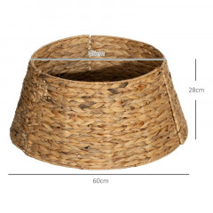 Kryt na stojan vánočního stromečku, průměr 60 cm | přírodní č.3