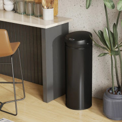 Odpadkový koš se senzorem 50 litrů | černý č.2