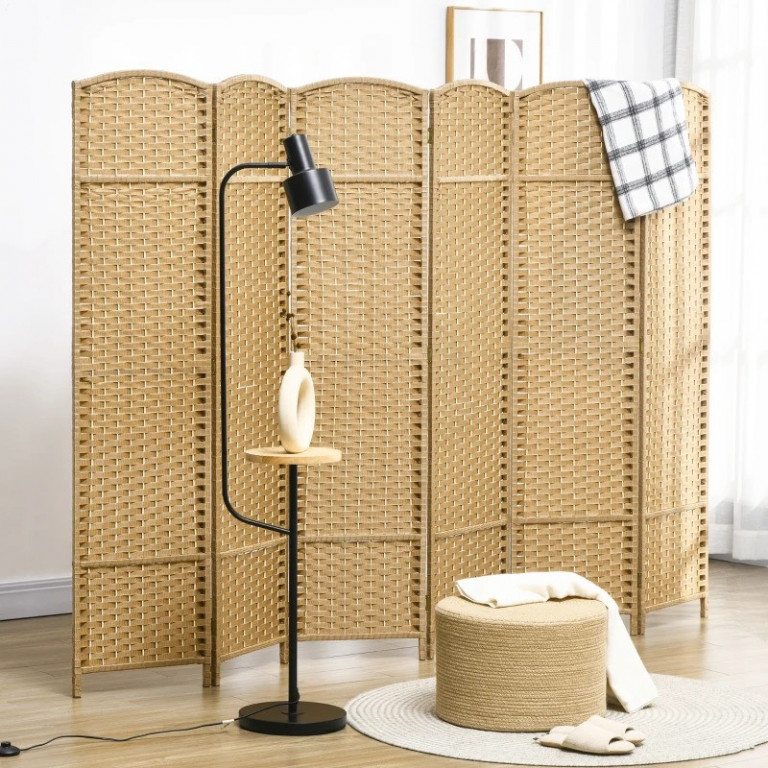 Paraván 240 x 170 cm | přírodní