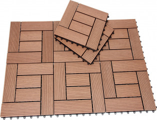 WPC dlaždicová mozaika – terakota 30x30cm č.1