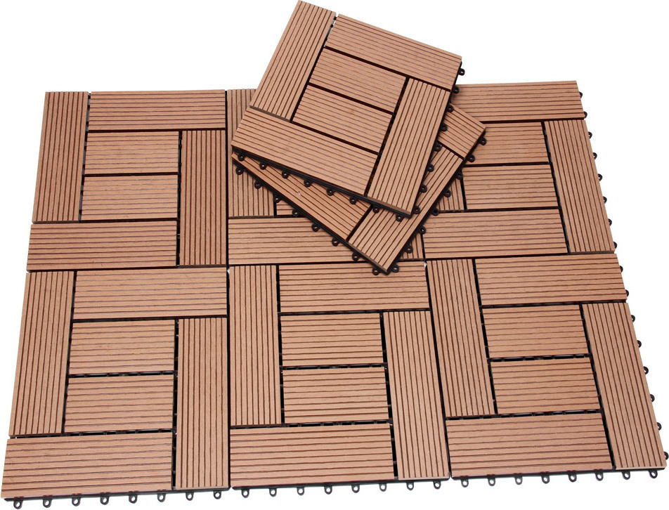 WPC dlaždicová mozaika – terakota 30x30cm