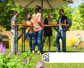 Pivní stůl Quattro | přírodní č.2