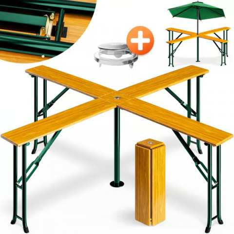 Pivní stůl Quattro | přírodní č.4