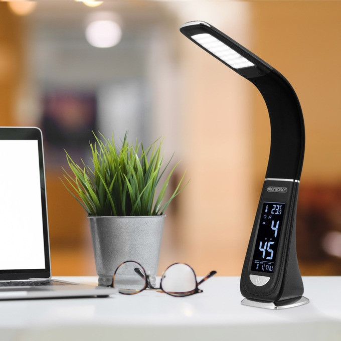 LED stolní lampa Lilly | černá