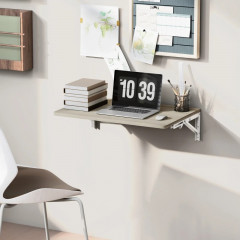 Nástěnný skládací stůl 60 x 40 cm | přírodní