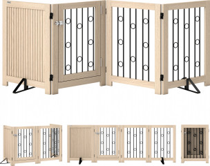 Volně stojící ohrádka 205 x 70 cm | dub č.1