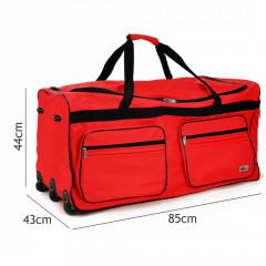 Cestovní taška na kolečkách 160l | červená č.2