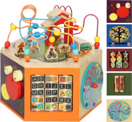 Kostka pro rozvoj dětské motoriky | vícebarevná č.1