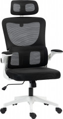 Ergonomická židle s bederní opěrkou | černá