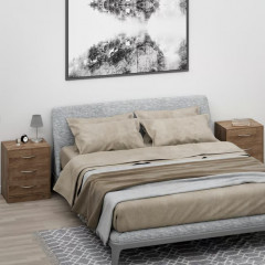 Noční stolek Elois 2 ks 54x39x28cm | dub č.1