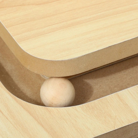 Sisalové škrabadlo pro kočky, 87 cm | dub č.6