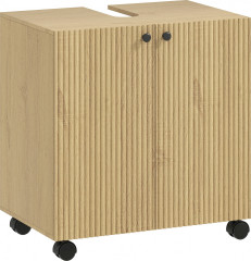 Skříňka pod umyvadlo 60 x 39,8 x 62 cm | přírodní č.1