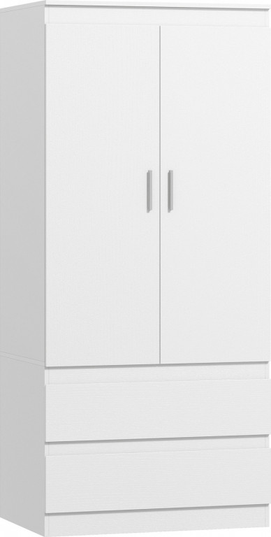Šatní skříň 80 x 55 x 177,5 cm | bílá