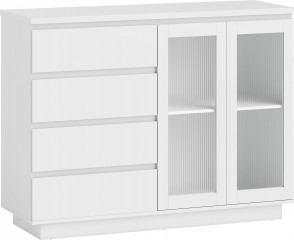 Příborník 120 x 40 x 91 cm | bílý č.1