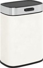 Pedálový odpadkový koš 21,5 x 19,5 x 30 cm | bílý č.1