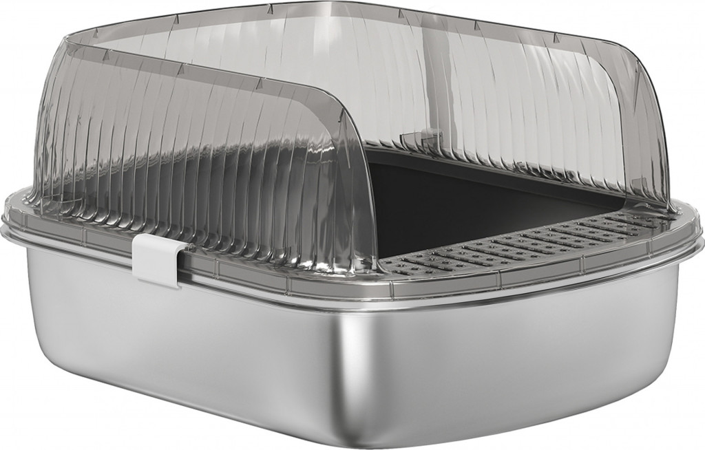 Kočičí toaleta XXL | antracitově šedá