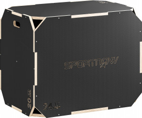 Plyo box 3 v 1 | černý