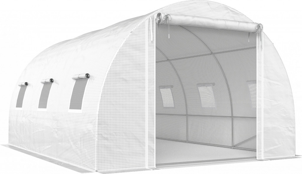 Fóliovník 3 x 4 x 2 m | bílý