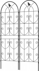 Mřížka pro popínavé rostliny 50 x 150 cm | černá