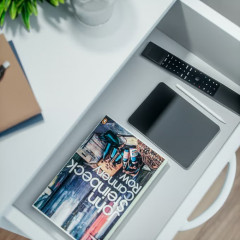 Noční stolek Hamburg 50x40x35cm | bílý č.3